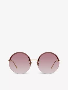 Linda Farrow, Round Frame, Sunglasses, Frame