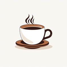 Coffee Clipart in Minimalist Art Style: 4K & Vector Coffee Clipart, Interactive Presentation, Blog Banner, Game Environment, Monthly Subscription, Event Invitation, Magazine Layout, Visual Content, Coffee Art