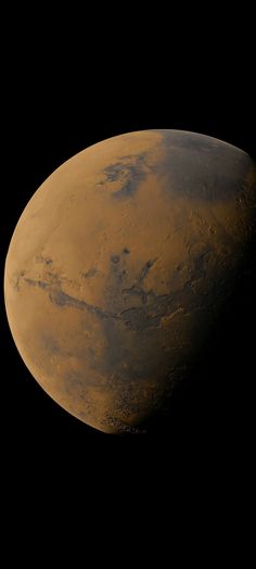 an image of the planet mars taken from space