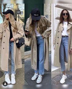 Casual Trench Coat Outfit, Trench Coat Outfit Spring, Trent Coat, Trench Outfit, Simple Winter Outfits, Outfits Primavera, Chique Outfits