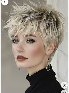 Pixie Mohawk, Haircuts To Try, Edgy Short Haircuts, Trendy Nail Designs, Sassy Haircuts, Edgy Pixie Cuts, Edgy Pixie