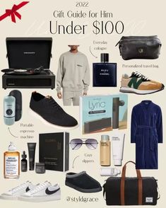 a man's gift guide for him under $ 100