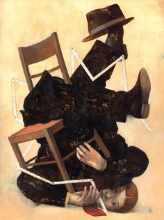 Gerard DuBois - It's about time Gerard Dubois, Unusual Art, T Art, Glitch Art, About Time, The One And Only, Editorial Illustration, Whimsical Art, Figure Painting