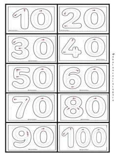 printable numbers worksheet for kids