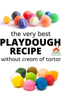 the very best playdough recipe without cream of tartar