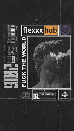 the cover art for flexx hub's album back to the future