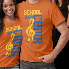 Matching Name Year Choir Group Social Handle Chorus Tshirt Designs, Choir Shirts Design High Schools, Choir Mom Shirt, Honor Choir Shirt, Choir Uniforms, Student Discounts, Uniform Fashion