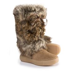 Oscar Sport Tall Faux-Fur Boots (For Women) in Beige Faux Fur Boots, Boots For Women, 30 Years, New Items, Womens Boots, Slippers