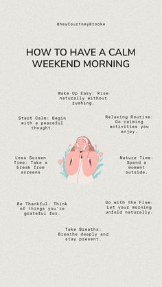 Try my simple ideas for a morning routine to feel recharged on your weekend and to unwind. Weekend routine / self care routine ideas / morning routine ideas by @heycourtneybrooke Spa Hacks, Weekend Routine, Morning Routine Ideas, Routine Ideas, A Morning Routine, Wellness Inspiration, Coaching Tools, Lifestyle Habits, Public Speaker