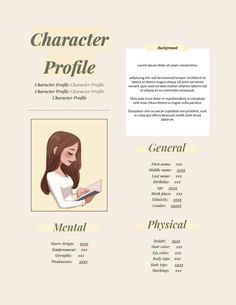 the character profile page for an animation movie, which is also in english and spanish