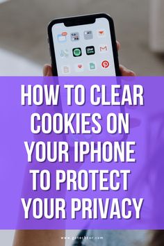 speed up iPhone Iphone Cookies, Android Phone Hacks, Clear Cookies