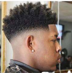 Afro Drop Fade, Black Hair Cuts Men Fade, High Drop Fade Haircut, High Drop Fade, Chopstick Hairstyles