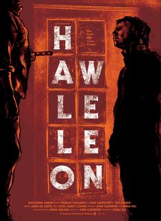 a movie poster with the words have lie on written in red and orange letters, as well as two men standing next to each other