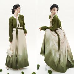 A long pleated skirt depicting a deep, remote mountain and a blouse. The blurred valleys seem to invite you into a mystical world. Hanfu is an oriental and elegant traditional costume from ancient China. It's elegant and beautiful, and I can't help but breathe a sigh of admiration. 
 
 
 ＜Delivery schedule�＞ 
 
 It will take about 1 month to 1 and a half months from order to delivery. 
 
 
 ＜Item＞ 
 
 Long pleated skirt + haori blouse + neckerchief 
 
 
 ＜Size＞ 
 
 S size 
 
 Long pleated skirt Japanese Skirt, Skirt Traditional, Long Pleated Skirt, Pleated Long Skirt, Ancient China, Blouse Length, Traditional Dresses, Pleated Skirt, Free Size