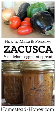 how to make and preserve zacusca in a delicious eggplant spread recipe