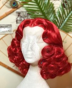 Mannequin Head, Red Wigs, Human Virgin Hair, Hair Laid, Front Lace Wigs Human Hair, Light Hair, Lace Frontal Wig, Hair Designs