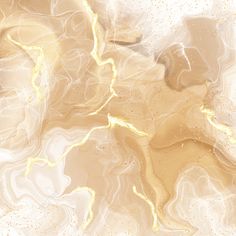 an abstract marble background with gold and white swirls in the bottom right hand corner