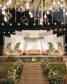 Wedding Decoration- Walima Decoration- Modern Décor idea - simple weddings stage-looking beautiful Engagement Stage Decoration, Wedding Setup, Wedding Stage Backdrop, Wedding Hall Decorations, Wedding Stage Decor, Wedding Reception Backdrop, Wedding Background Decoration, Wedding Entrance Decor