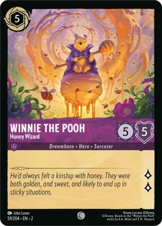 the card for winnie the pooh