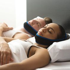 Do Snoring Chin Straps Work? Of all the anti-snoring devices available, chin straps are one of the easiest to use. The simplest form of an anti-snoring chin strap consists of a cup made of fabric to provide support to the chin, and straps that go up the sides of the face and around the top of the head. One such popular Home Remedies For Snoring, Soft Palate, Snoring Remedies, Snoring Solutions, How To Stop Snoring, Mouth Guard, Natural Sleep, Deep Sleep, Resistance Band