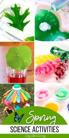 Letting your kids' imagination soar helps to keep life interesting and 
​meaningful while doing plenty of educational activities which is why 
​these Spring Science Activities are perfect during this springtime! The 
​perfect addition to your science lessons.