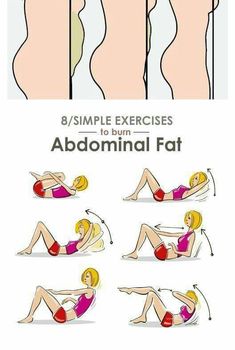 Lower Belly Fat, Simple Exercises, Abdominal Fat