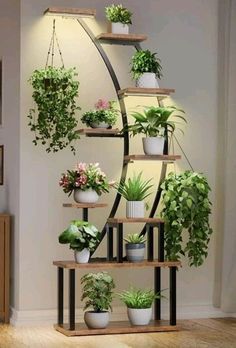 Plant stand decorations