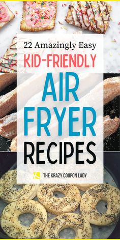 Kid Friendly Air Fryer Recipes, Easy Air Fryer Recipes, Easy Air Fryer, Air Fryer Healthy, The Krazy Coupon Lady, Air Fryer Recipes Easy