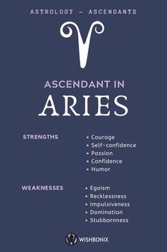 the zodiac sign ascendant in aries