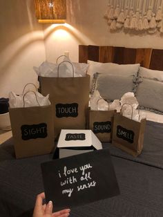 Valentines Day Gift Ideas For Boyfriend Boyfriend Birthday Senses Gift, 5 Sense Birthday Gift For Him, Give Senses Gift For Him, Gift Senses For Him, Five Senses Gift For Boyfriend, Mens 5 Senses Gift Ideas, Gifts For Distance Boyfriend, Boyfriend Gift Package, Six Senses Gift For Him