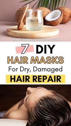 Unlock the secret to revitalizing dry, damaged hair with these 7 easy-to-make DIY hair masks. Say goodbye to expensive salon treatments & hello to natural, affordable hair care solutions right in your own home. These masks use ingredients you likely already have in your kitchen, making it easier than ever to achieve healthier, stronger, and irresistibly soft hair. Perfect for anyone looking to repair their damaged or dry tresses hair without breaking the bank or sacrificing convenience. Diy Hair Mask For Oily Hair, Affordable Hair Care, Reverse Gray Hair, Diy Masks, Grey Hair Over 50, Christmas Party Hairstyles, Homemade Hair Mask, Scalp Treatments