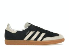 adidas Samba OG Black Wonder White (Women's) Adidas Samba Og Black, Adidas Three Stripes, Nike Air Jordan 1 Low, Adidas Samba Og, Black Core, Adidas Trefoil, Mens Shoes Casual Sneakers, Adidas Campus, Adidas Fashion