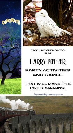 harry potter party activities and games