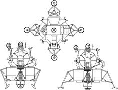 three different views of the same machine, one with wheels and two without wheels on it