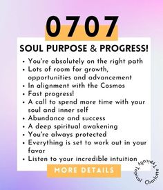 a poster with the words soul purpose and progress