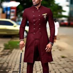 Grey Mens Suit, Wedding Suits For Men, Costume Africain, Man Dressing Style, Man Blazer, Groom Tuxedo, Burgundy Suit, Vest And Tie, Indian Wedding Wear