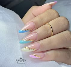 Fantastic Nails, Pink Gel, Glamour Nails, Makijaż Smokey Eye, Almond Acrylic Nails, Classy Nails, Chic Nails