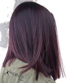 Plum Burgundy Hair, Violet Colour, Hair Color Plum, Plum Hair, Violet Hair, Purple Highlights, Super Hair, Hair Color Purple, Colour Ideas