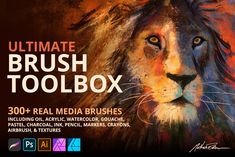 the ultimate brush toolbox for photoshopping and painting with adobe, after effects