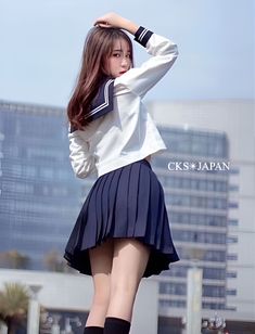 Japan Cosplay, School Uniform Fashion, Pose Reference Photo, Japanese Women, Korean Girl