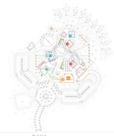 the floor plan for an apartment complex