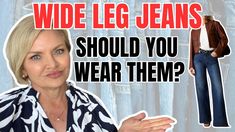 Wide Leg Jeans: How To Style Them Over 50 Very Wide Leg Jeans Outfit, Black Denim Jeans Outfit, Cuffed Jeans Outfit, Wide Leg Jeans Winter, Wide Jeans Outfit, How To Style Wide Leg Jeans, Styling Wide Leg Pants, Style Wide Leg Jeans, Black Wide Leg Jeans