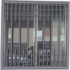 an image of a window with bars on it