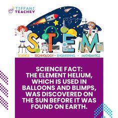 science fact the element helium, which is used in balloons and blimps, was discovered on the sun before it was found on earth