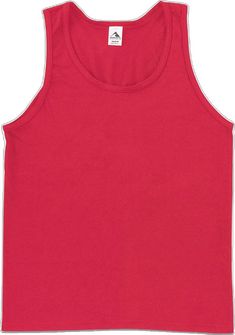 Cotton Sports Vest, Sporty Solid Color Cotton Vest, Sporty Solid Cotton Vest, Solid Cotton Crew Neck Vest, Sporty Cotton Vest, Solid Crew Neck Cotton Vest, Cotton Crew Neck Vest, Red Cotton Sporty Tank Top, Red Cotton Casual Vest