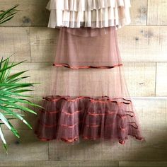 New With Tags Length Approximately 30" Elastic Band In Waist Can Be Worn On Top Or Under Skirt Or Dress Transparent! Gorgeous! Tulle Long Skirt, Under Skirt, Layering Outfits, Long Layers, Layered Skirt, Elastic Band, Tulle Skirt, Womens Skirt, A Line