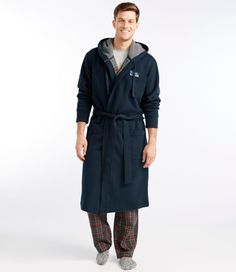 Rugby Robe, Flannel-Lined Cozy Hooded Robe For Loungewear, Hooded Cotton Winter Sleepwear, Hooded Cotton Sleepwear For Winter, Hooded Cotton Sleepwear For Lounging, Cotton Hooded Sleepwear For Lounging, Hooded Fall Sleepwear For Lounging, Hooded Sleepwear For Fall Lounging, Hooded Fall Lounging Sleepwear, Hooded Sleepwear For Lounging In Fall