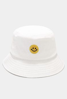 ⚡Buy 2024 Smiley Patched Bucket Hat Yellow ONE SIZE under $12.00 in Hats at AnotherChill.com Online. Style: Casual Pattern Type: Smiley Face Material: Cotton Type: Bucket Hat Gender: Unisex Occasion: Holiday/Daily. ✓2024 S/S OUTFITS. Check reviews and buy Smiley Patched Bucket Hat today. Trendy Scarves, Bucket Hat White, Bucket Hat Black, Sparkle Jewelry, Old Money Style, Mini Sweater Dress, Green Day, Exclusive Fashion, Smile Face