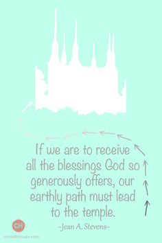 a quote from jean a stevens on the theme of disney's castle and it says, if we are to receive all the blessing god so generous