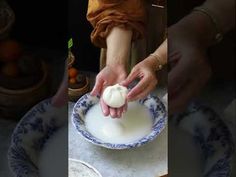 Homemade & Handmade Burrata Cheese ｜Vintage Kitchen Cooking ❤️ - YouTube How To Make Burrata Cheese At Home, Burrata Homemade, Make Burrata Cheese, Homemade Burrata Recipe, Buratta Recipe, Burrata Cheese Recipe, Burrata Mozzarella, Burrata Recipe